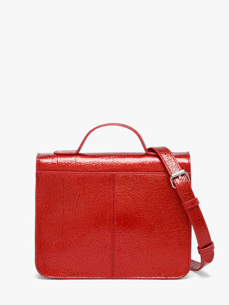 Crossbody Bag Star Leather Paul marius Red star GEORGSTA other view 3