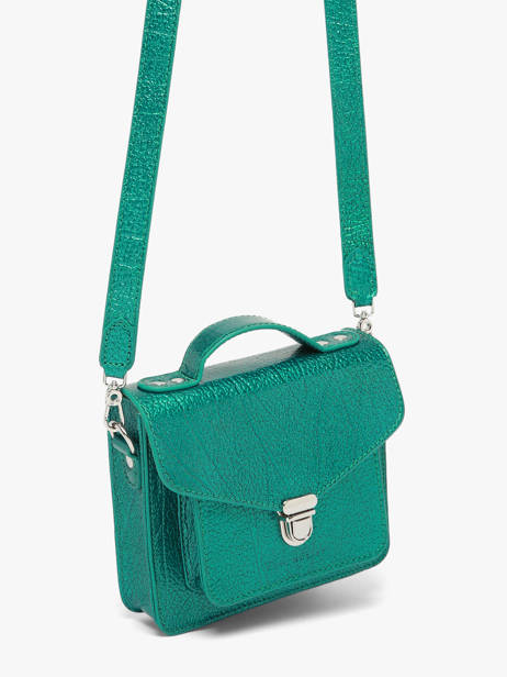 Shoulder Bag Star Leather Paul marius Blue star GEORXSTA other view 1