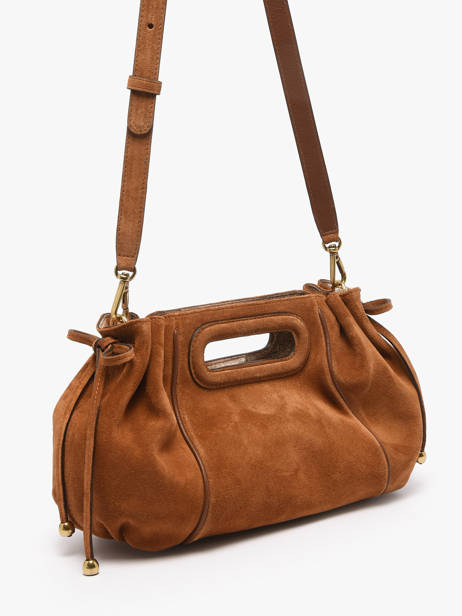 Sac Porté épaule Folk Light Cuir Gerard darel Marron folk light W405 vue secondaire 1