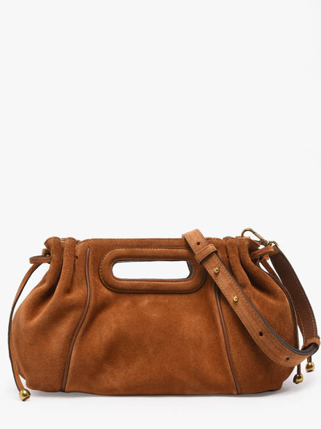 Sac Porté épaule Folk Light Cuir Gerard darel Marron folk light W405 vue secondaire 4