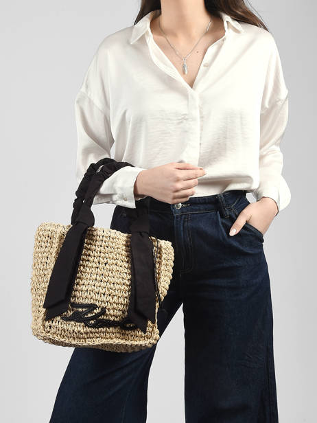 Sac à Main K Signature Papier Karl lagerfeld Beige k signature B2W46073 vue secondaire 1