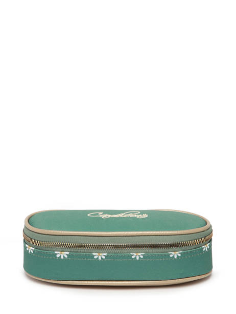 Trousse 1 Compartiment Vintage Fantasy Cameleon Vert vintage fantasy PBVGPLUM vue secondaire 3