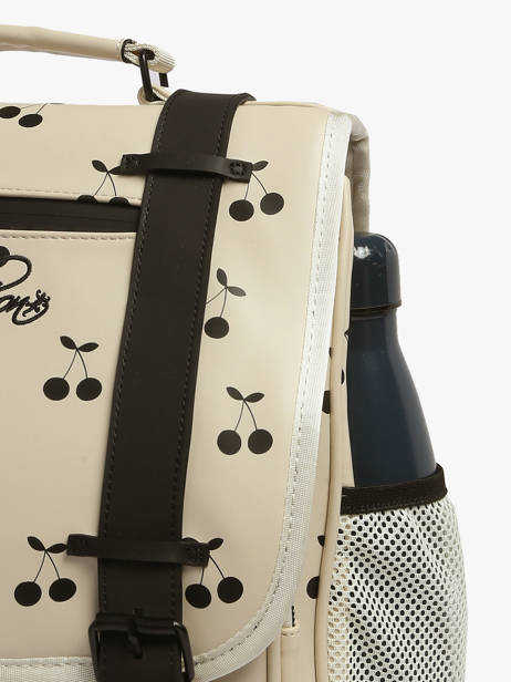 Sac à Dos 2 Compartiments Cameleon Beige vintage north PBVWSD39 vue secondaire 5