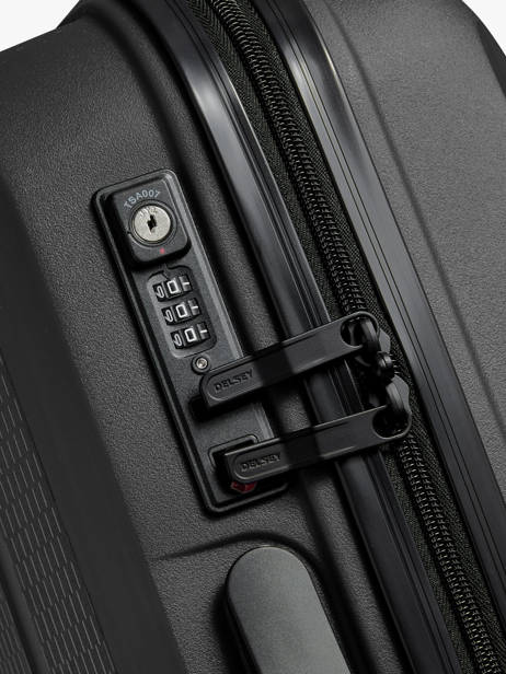 Cabin Luggage Delsey Black belmont + 3861803 other view 1