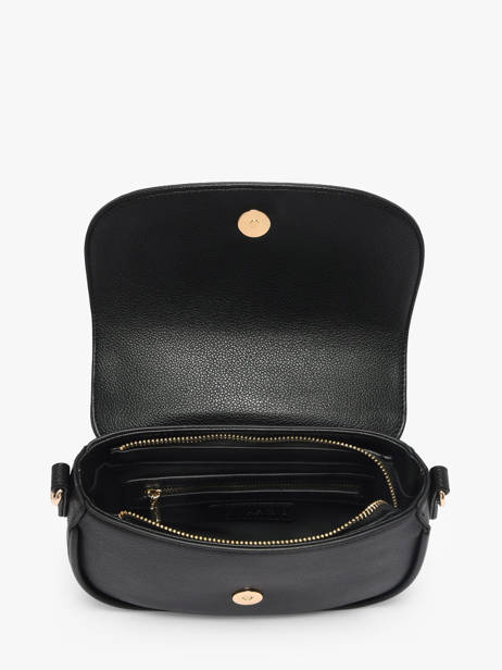 Sac Bandoulière Doris Re Valentino Noir doris re VBS9ON09 vue secondaire 3
