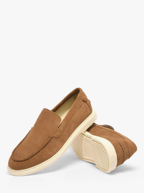 Moccasins In Leather Gant Brown men BOERG146 other view 2