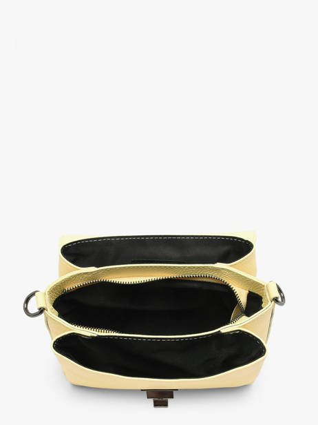 Shoulder Bag Caviar Leather Milano Yellow caviar CA24061 other view 3