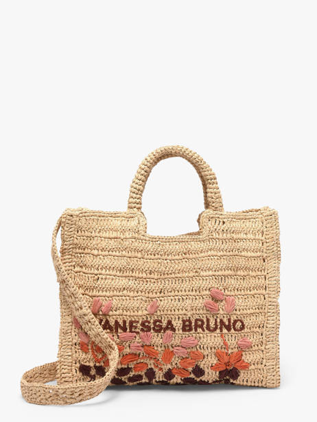 Sac Porté Main Cabas Raphia Raphia Vanessa bruno Beige cabas raphia 24V40884