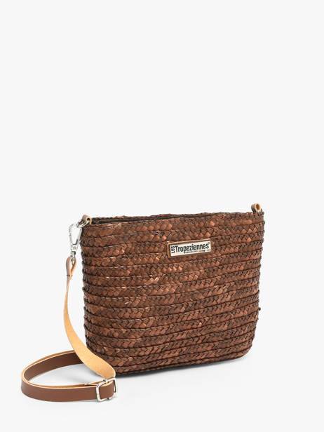 Shoulder Bag Milos Straw Les tropeziennes Brown milos TZ04 other view 2