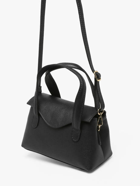 Handbag Caviar Leather Milano Black caviar CA26021 other view 2