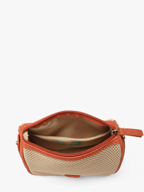 Crossbody Bag Resille Le voyage en panier Beige resille PM959 other view 2