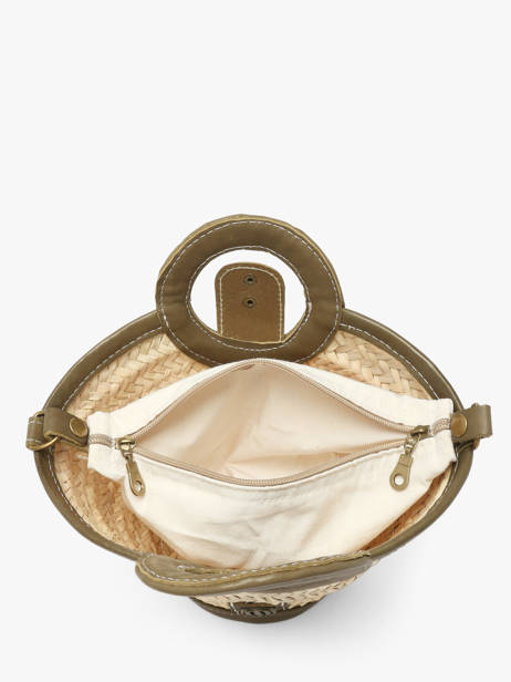 Satchel Estival Le voyage en panier Green estival PM927 other view 3