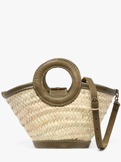 Satchel Estival Le voyage en panier Green estival PM927 other view 4