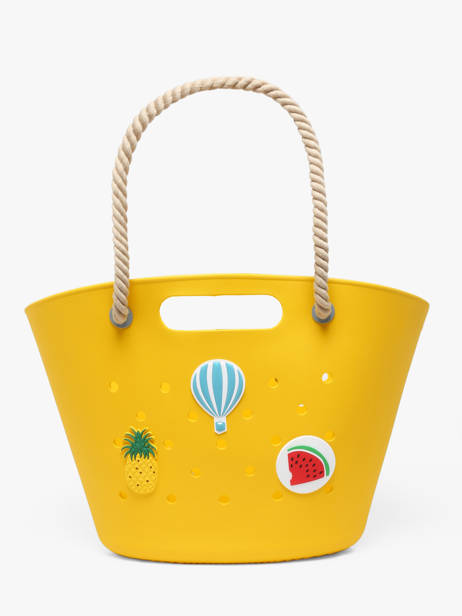 Shoulder Bag Tutti Frutti Le voyage en panier Yellow tutti frutti PM986