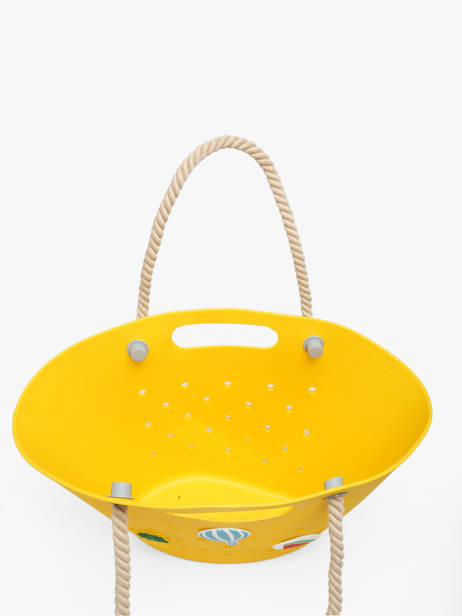 Shoulder Bag Tutti Frutti Le voyage en panier Yellow tutti frutti PM986 other view 3