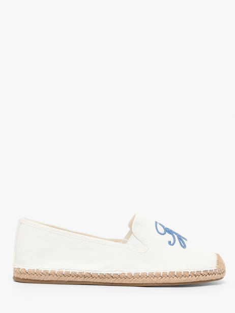 Espadrilles In Leather Tommy hilfiger White women 9240YBL