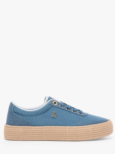 Sneakers En Cuir Tommy hilfiger Bleu women 91730G3