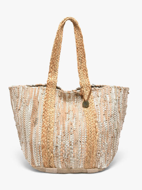 Shoulder Bag Estival Burlap Le voyage en panier Multicolor estival PM937