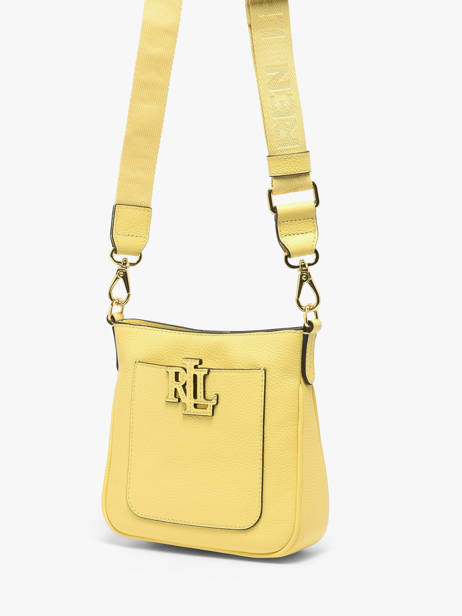 Leather Mini Cameryn Crossbody Bag Lauren ralph lauren Yellow cameryn 31982184 other view 1