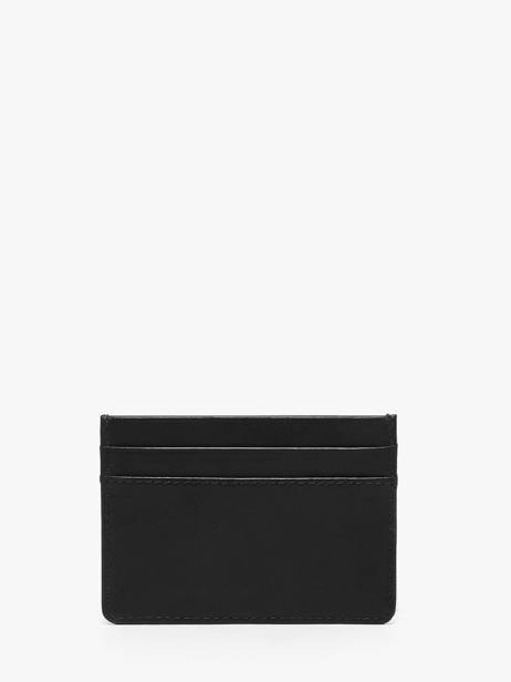 Porte-cartes Cuir Von dutch Noir wallets OBAS vue secondaire 2