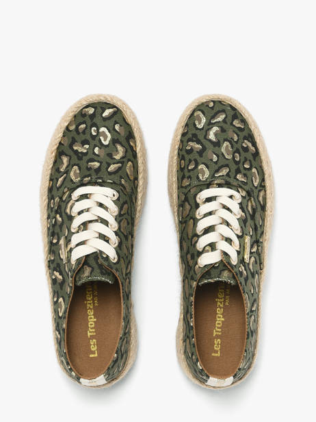 Espadrilles Cosmic Les tropeziennes Vert women COSMIC vue secondaire 3