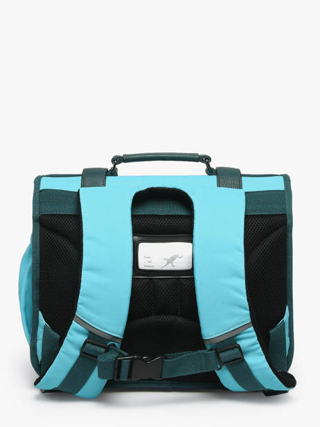 Satchel 2 Compartments Cameleon Blue vintage urban PBVBCA35 other view 4