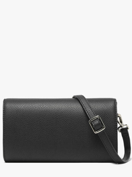 Leather Madrid Clutch With Shoulder Strap Hexagona Black madrid 536554 other view 4