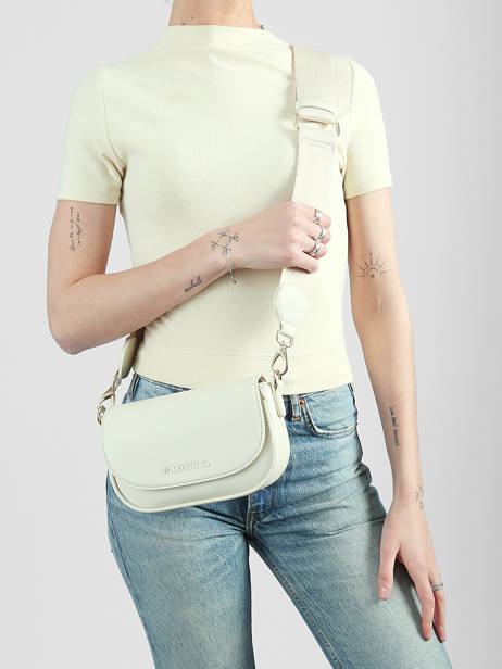 Sac Bandoulière Doris Re Valentino Beige doris re VBS9ON09 vue secondaire 1