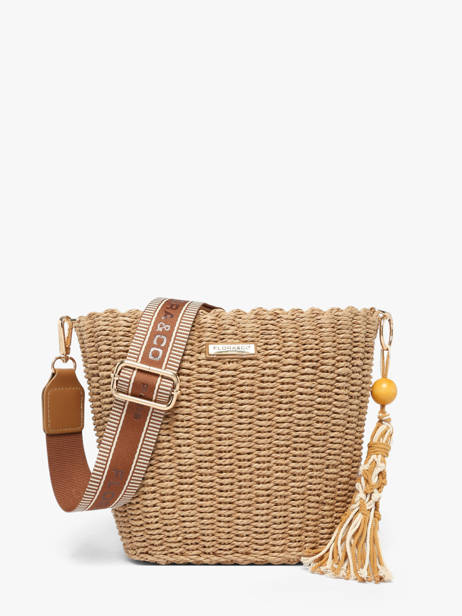 Sac Bandoulière St Tropez Paille Miniprix Marron st tropez C1079