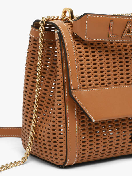 Sac Bandoulière Ninon Lancel Marron ninon A14009 vue secondaire 2