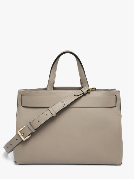 Medium Leather Angèle Carryall Lancel Gray angele A14017 other view 5