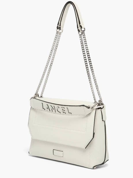 Sac Bandoulière Ninon Cuir Lancel Blanc ninon A13782 vue secondaire 1