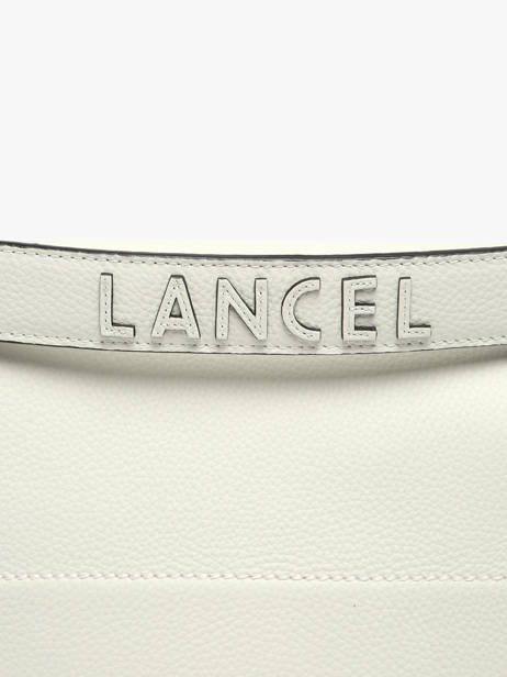Sac Bandoulière Ninon Cuir Lancel Blanc ninon A13782 vue secondaire 2