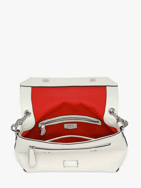 Sac Bandoulière Ninon Cuir Lancel Blanc ninon A13782 vue secondaire 3