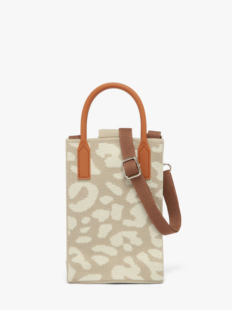 Sac Bandoulière Phonebag Miniprix Beige phonebag P202 vue secondaire 2