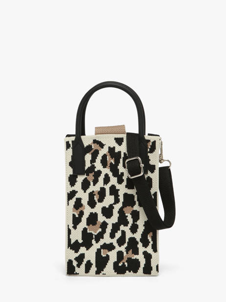 Sac Bandoulière Phonebag Polyester Miniprix Blanc phonebag P202 vue secondaire 3