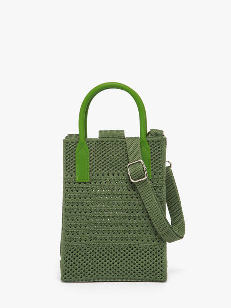 Sac Bandoulière Phonebag Polyester Miniprix Vert phonebag P201 vue secondaire 2