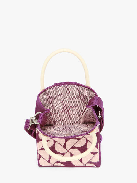 Sac Bandoulière Phonebag Miniprix Violet phonebag P203 vue secondaire 1