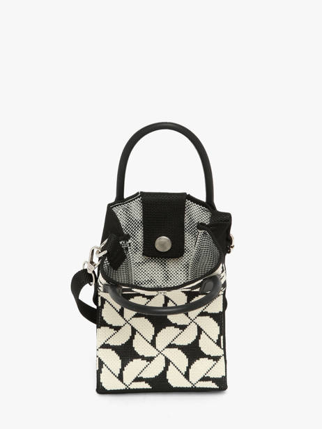 Sac Bandoulière Phonebag Polyester Miniprix Noir phonebag P203 vue secondaire 2
