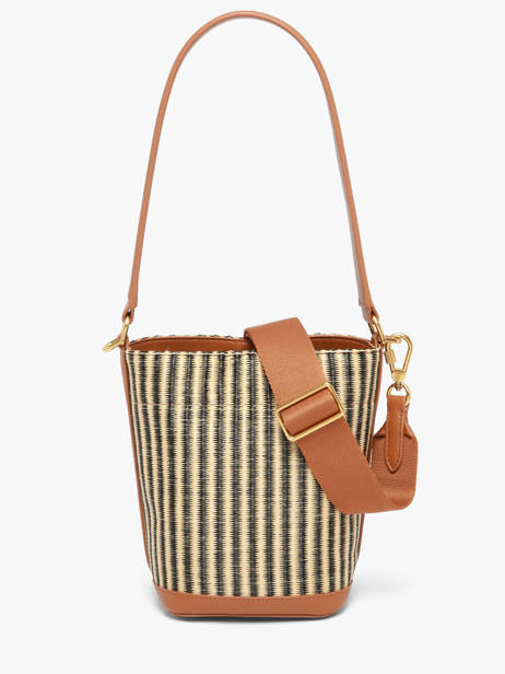 Sac Bandoulière Summer Lacoste Marron summer NF5246PB vue secondaire 4