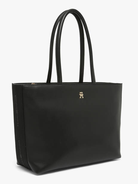 Sac Porté épaule Th Logotape Tommy hilfiger Noir th logotape AW18742 vue secondaire 1