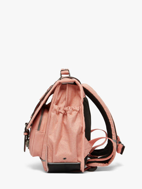 2-compartment Satchel Cameleon Pink vintage color CA146Q other view 3