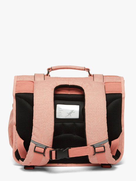 2-compartment Satchel Cameleon Pink vintage color CA146Q other view 5