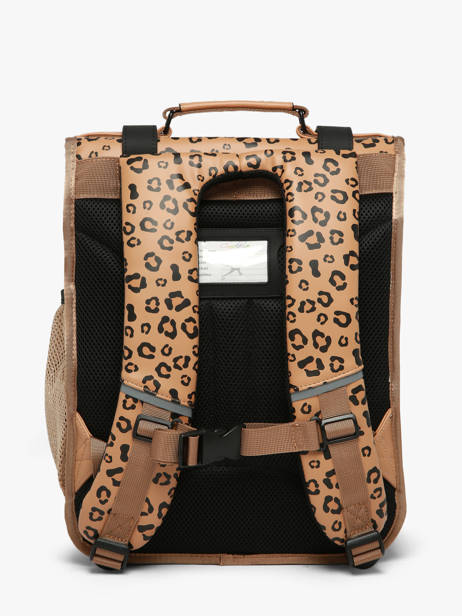2-compartment Vintage North Backpack Cameleon Brown vintage north SD39 other view 3