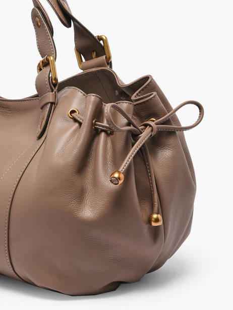 Sac 24h  Icone Cuir Gerard darel Marron icone DDS01410 vue secondaire 5