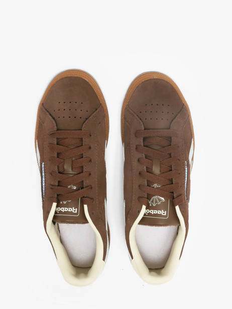 Sneakers En Cuir Reebok Marron women 244642 vue secondaire 3