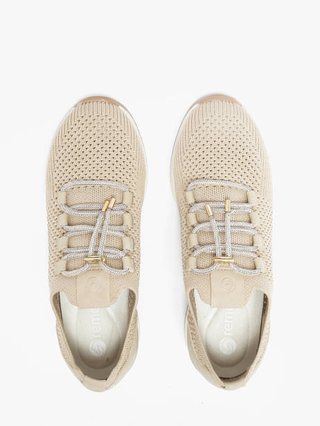 Platform Sneakers Remonte Beige women 60 other view 3