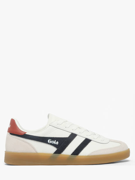 Sneakers En Cuir Gola Blanc men CMB744WU