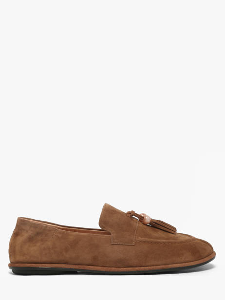 Moccasins In Leather Inuovo Brown women CT003KCN