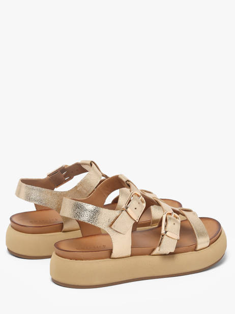 Sandales En Cuir Inuovo Or women 96046GLD vue secondaire 2